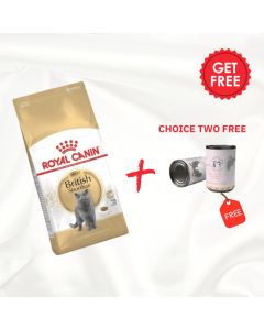 Royal Canin Feline Breed Nutrition British Shorthair Adult 4 Kg +two Farma Pet Treats Canned 375g