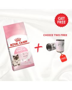 Royal Canin Feline Health Nutrition Mother & Baby Cat 4 Kg + two Farma Pet Treats Canned 375g