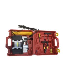 Double Cylinder, COB, Air Pump, Tool Box, Black