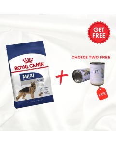 Royal Canin Size Health Nutrition Maxi Adult 4 Kg +two Farma Pet Treats Canned 375g