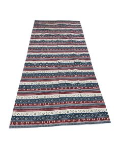 New PVC Velvet Handle Rug 140×300, Red