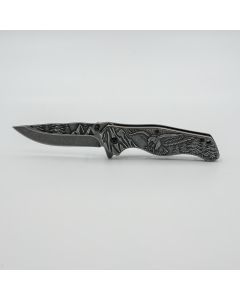 folding knife gray