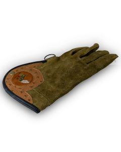  Pakistani falcon glove green and brown