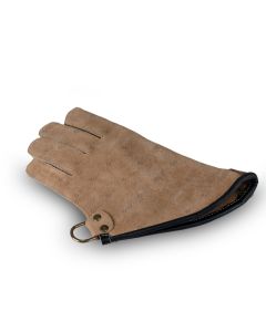 High quality Pakistani falcon glove beige and black