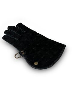 High quality Pakistani falcon glove full black