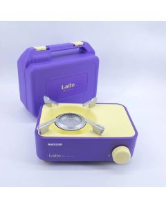 Purple latte stove