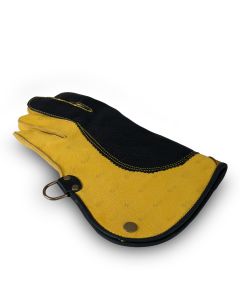 High quality Pakistani falcon glove black and yellow