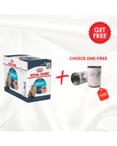 Royal Canin Feline Care Nutrition Urinary Care (Wet Food - Pouches) 12 x 85g+one Farma Pet Treats Canned 375g