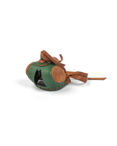 Green and Brown Pakistani Falcon Hood
