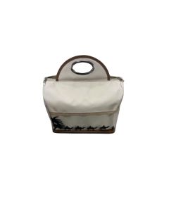 White Insulated Bag 36×22×31 cm