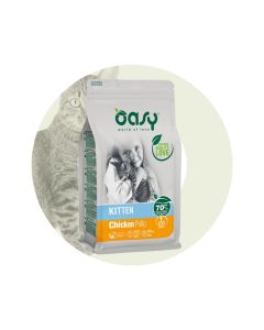 Oasy LIFESTAGE Kitten Chicken 1.5 kg (Buy 2 Get 1 Free)
