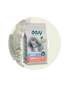 Oasy LIFESTAGE for Adult cat Salmon 1.5 kg  (Buy 2 Get 1 Free)