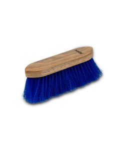  Blue wooden backed dandy brush 
