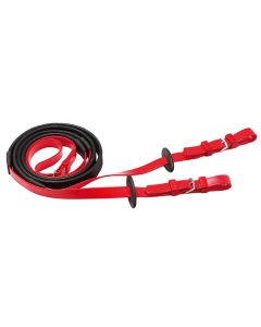 Red race reins buckle end tpu COB size