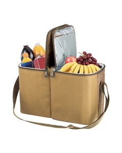 Heat and cold insulated keeping bag for food and drinks