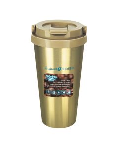 Stainless steel tea and coffee mug