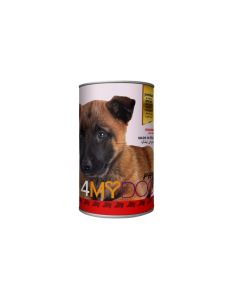 4my Dog Puppy Lamb Chunks in Gravy 415g