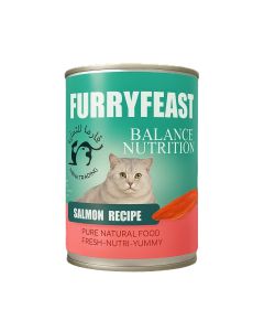 Furry Feast Cat Salmon Cans 375g