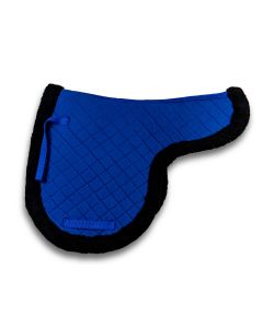 Cotton & fur Blue Saddle pad 