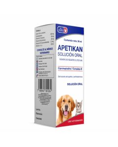 Apetikan Oral Solution For Cats & Dogs 30Ml