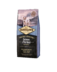 Carnilove Dog Food Puppies 12 Kg Salmon & Turkey