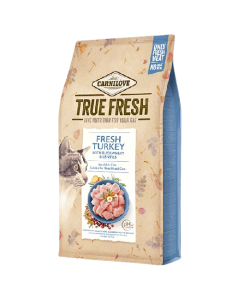 Carnilove Cat Food Adult 4.8kg Fresh Turkey With Buckwheat & Lentils