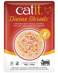 Catit Divine Shreds - Chicken With Tuna & Carrot