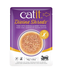 Catit Divine Shreds - Tuna With Shirasu & Sweet Potato