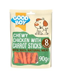 CHEWY CHICKEN With Carrot Sticks DOG Treat 90 g