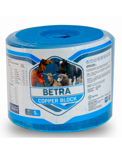 Copper block betra - 4 cubes