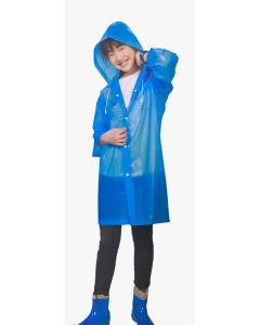 Plastic rain suit