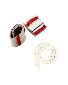 Leg cuff kit with white rope