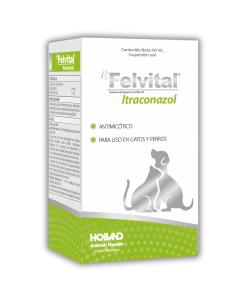 Felvital Itraconazole Oral Suspension For Cats & Dogs 60Ml (Antifungal)