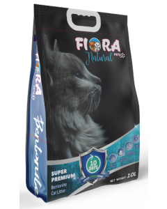 Flora Cat Litter - Baby Powder