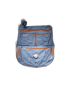 Blue hawking vest