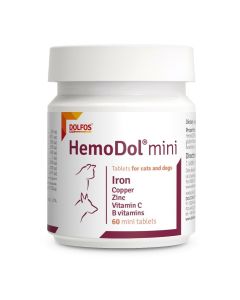 HemoDol For Cats & Dogs (60 Mini Tablets)
