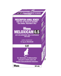 Ilium Meloxicam 0.5 Oral Suspension For Cats 10Ml
