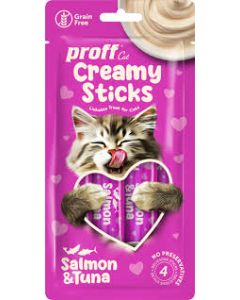 Proff creamy sticks salmon and tuna