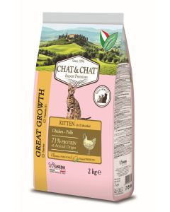 Chat & Chat Expert Kitten Rich In Chicken 2 kg