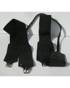 Elastic race girth and surcingle size 40/67