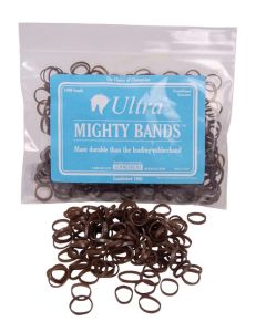 Brown ultra mighty bands (1400PCS/Bag)