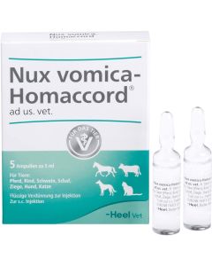 "Nux Vomica-Homaccord® Ad Us. Vet. (Injection Solution 5Ml) - 1Ampoule "