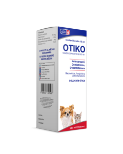 Otiko Ear Drops For Cats & Dogs 18 Ml