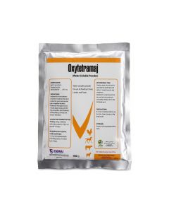 Oxytetramaj Water Soluble Powder 100g (Antibiotic Powder - Oxytetracycline)