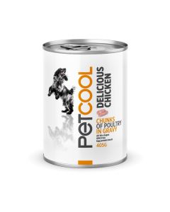 PetCool Delicious Chicken 405g FOR DOGS