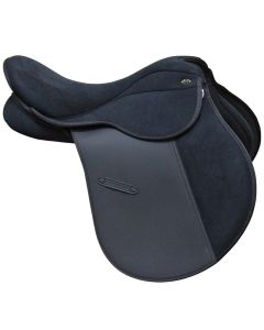 Black Synthetic gp saddle status style size 15