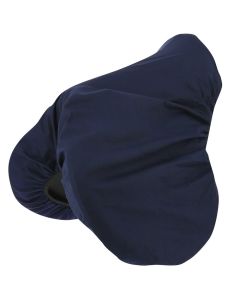  Navy knitted cotton saddle cover