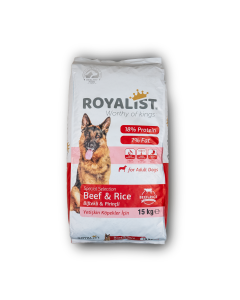 Royalist beef & Rice 15 kg