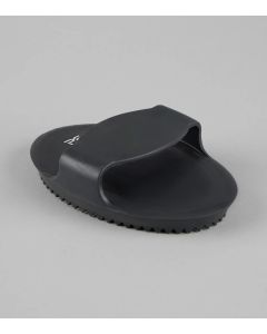 Rubber Curry Comb Black