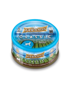 Princess excellence cat food chicken & tuna with rice and Barbeque Duck in jelly 170 g